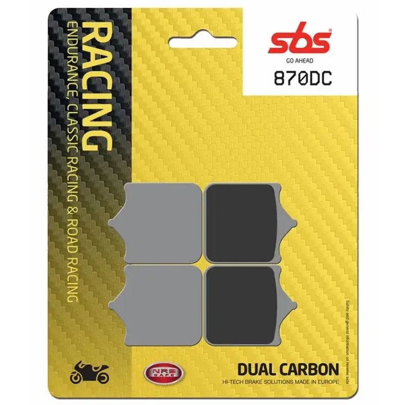 870DC FRONT - FOR RACE USE ONLY - DUAL CARBON FA604