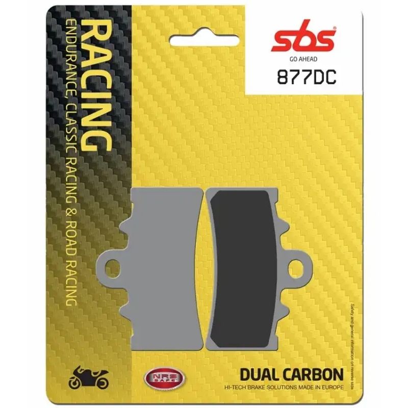 877DC FRONT - FOR RACE USE ONLY - DUAL CARBON FA606