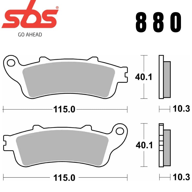 880LS REAR SINTER FA261/2