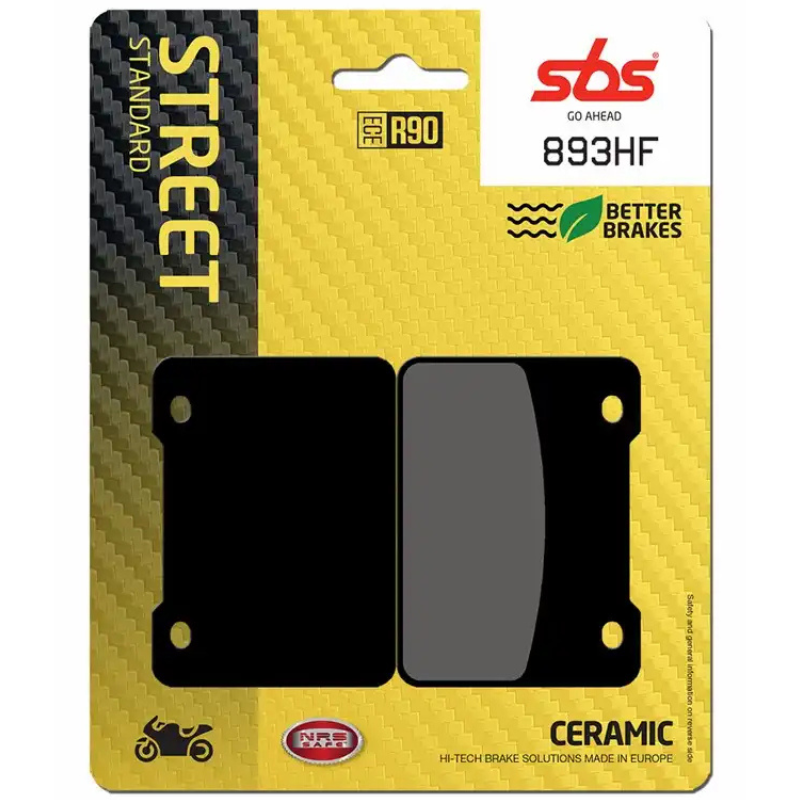 893HF FRONT/REAR CERAMIC FA627