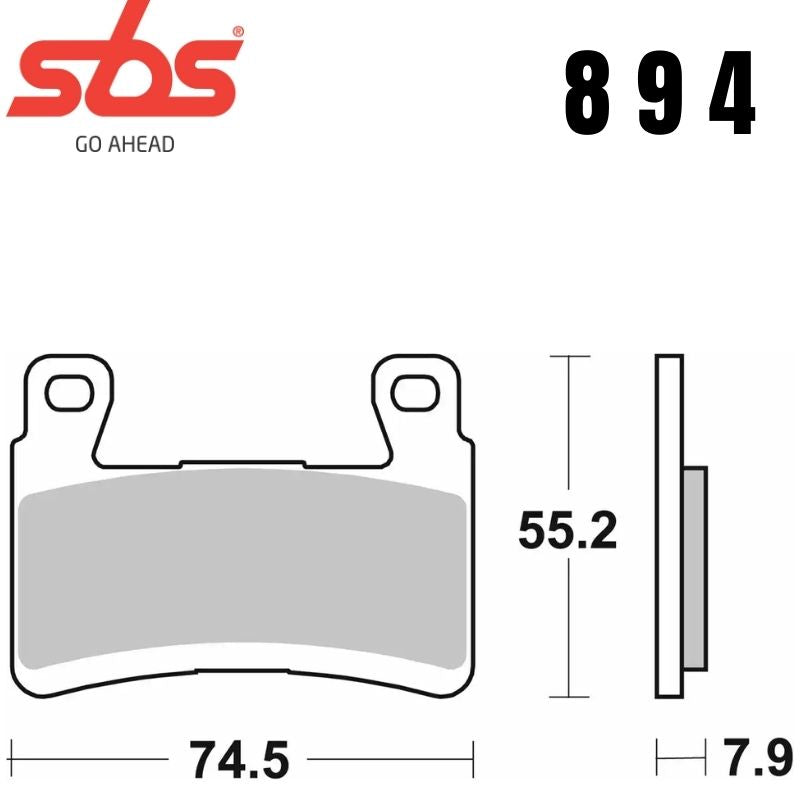 894HS FRONT EVO SINTER FA296 FR