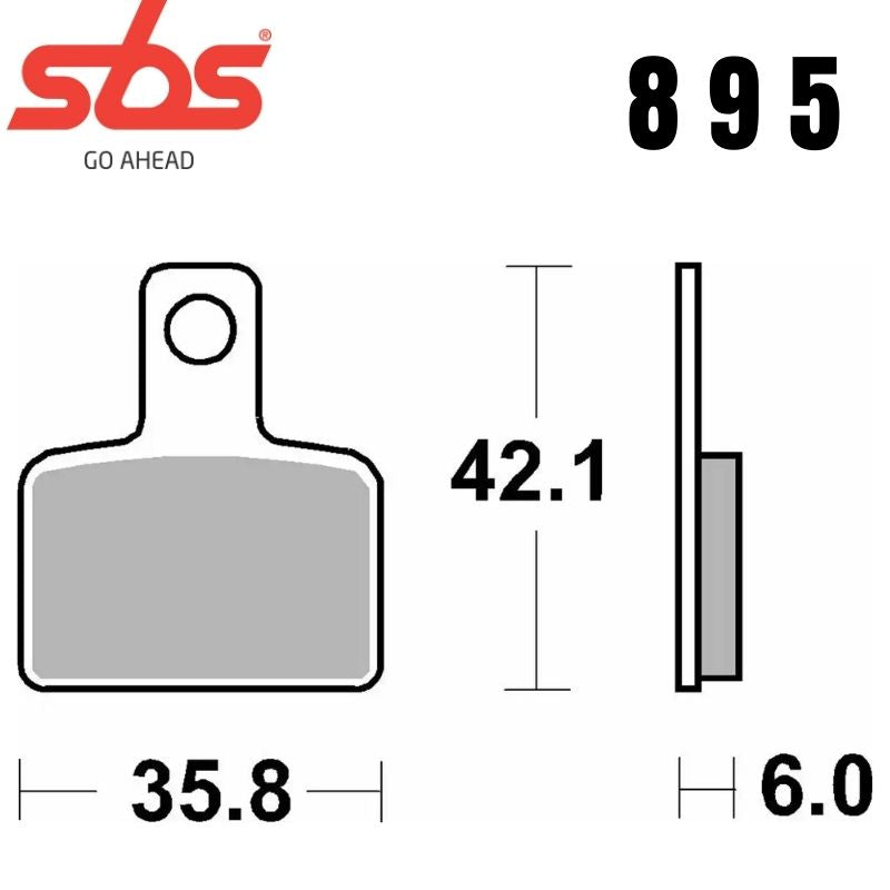895RSI FRONT/REAR OFF ROAD RACE SINTER FA495