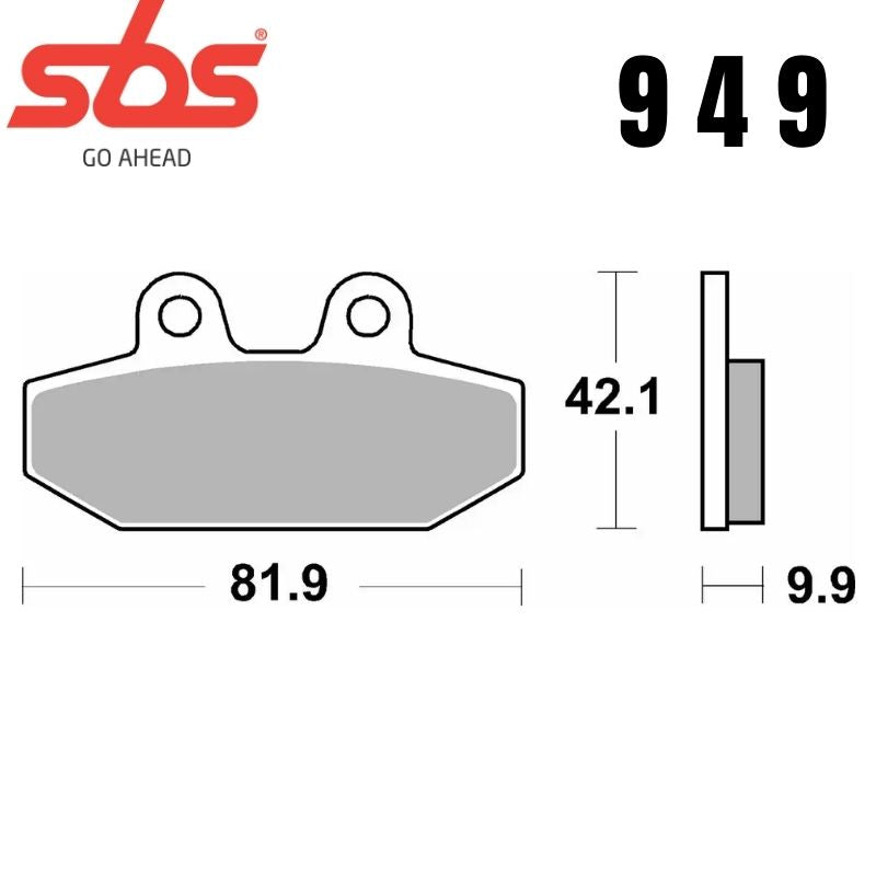 949HLS REAR V-TWIN SINTER FA710