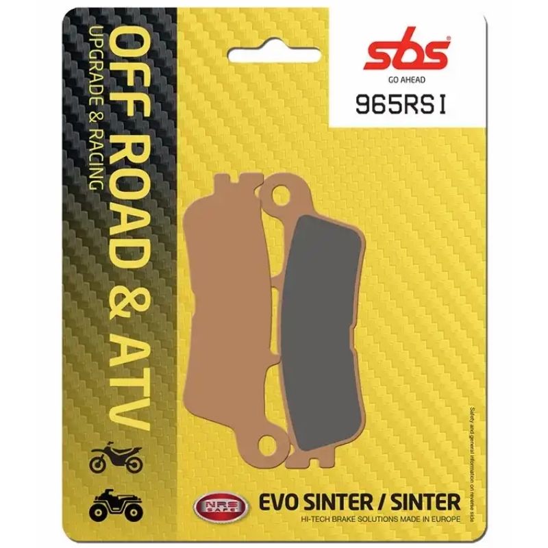 965RSI FRONT/REAR OFF ROAD RACE SINTER FA755