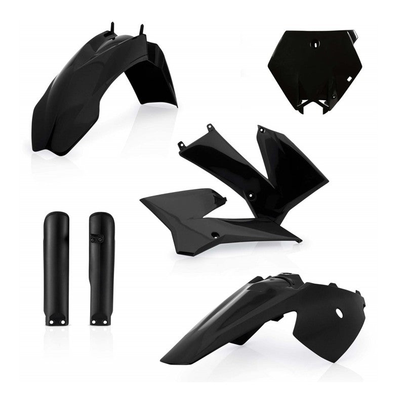 FULL KIT PLASTIC KTM SX85 06/12 BLACK