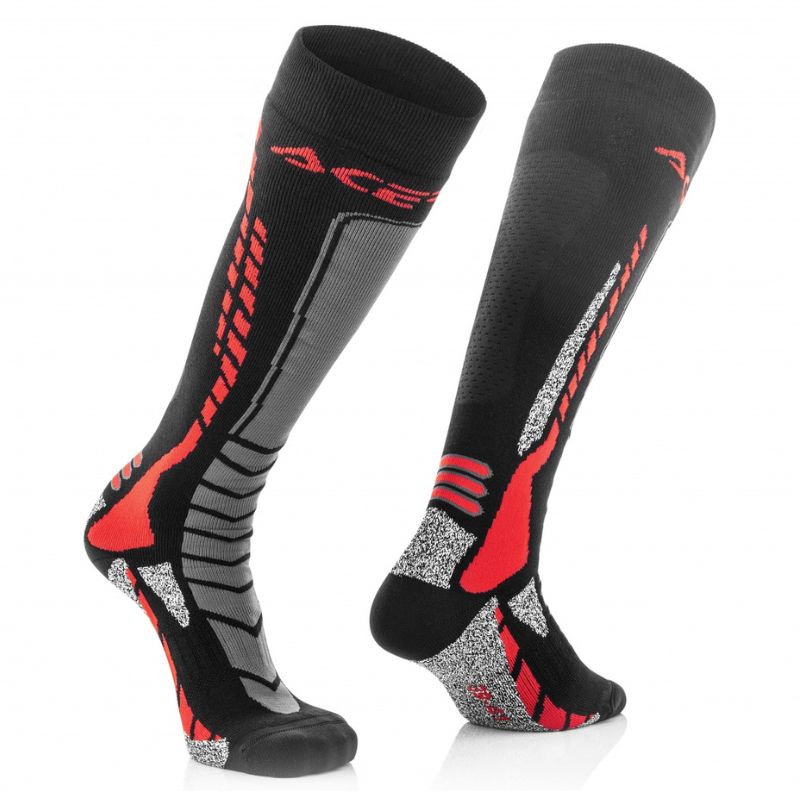 SOCKS MX PRO BLACK & RED