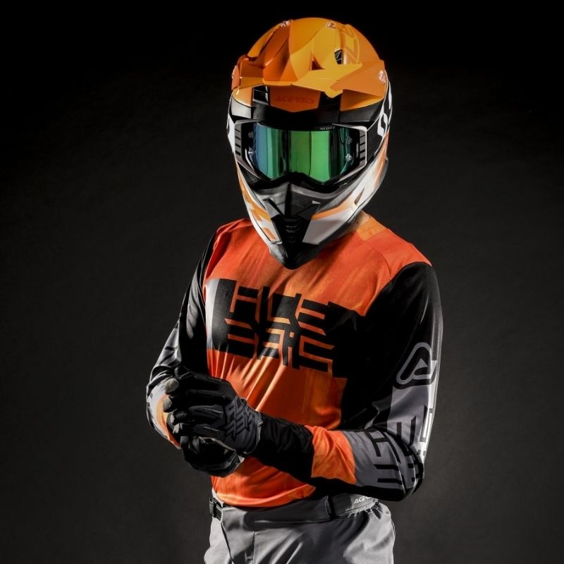 JERSEY MX OUTRUN ORANGE & BLACK