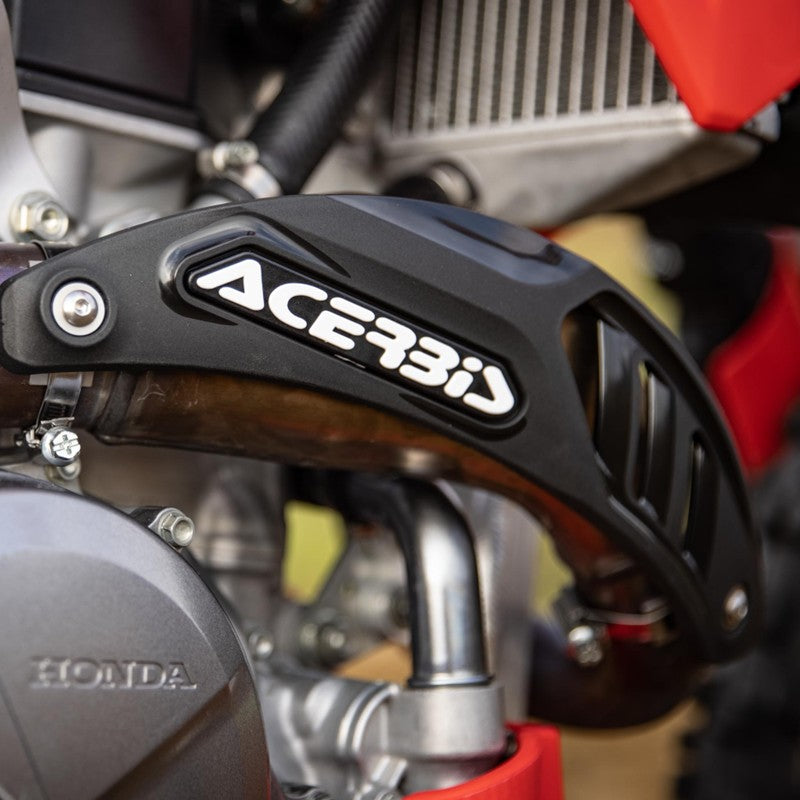 EXHAUST COVER HONDA/HUSQVARNA/KTM BLACK