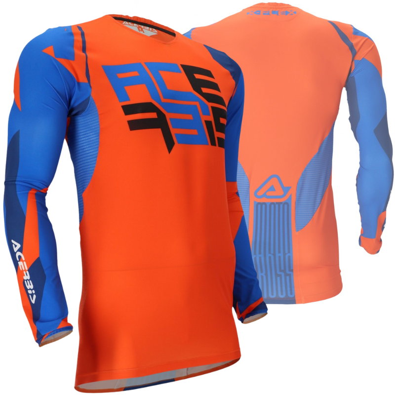 JERSEY MX X-FLEX BLUE & ORANGE SIZE 3XL