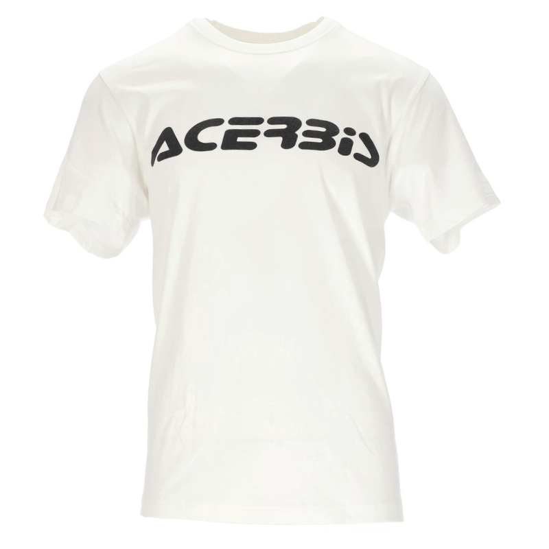 ACERBIS BRANDED T-SHIRT WHITE 2XL