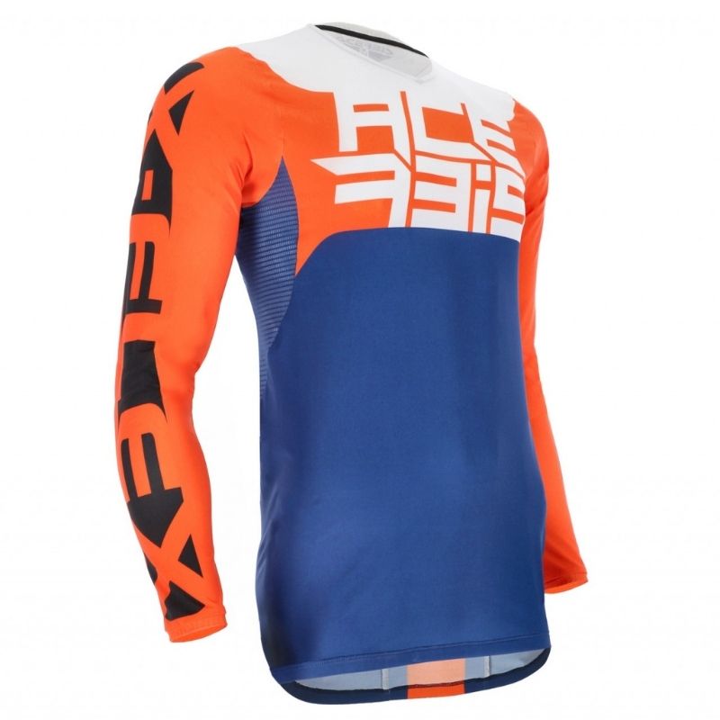 JERSEY MX J -FLEX 2 ORANGE & BLUE 3XL