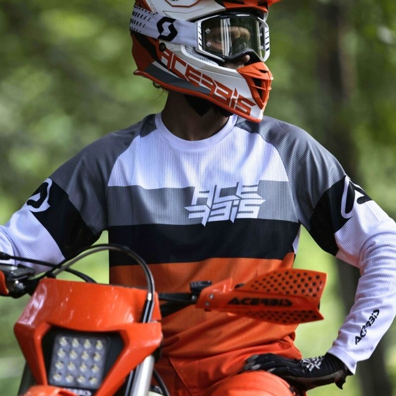 JERSEY WINDY 3 ORANGE & WHITE S