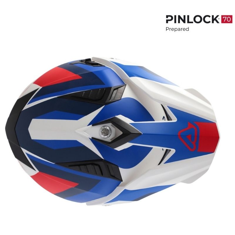 FLIP FS606 WHITE, BLUE & RED 2XL