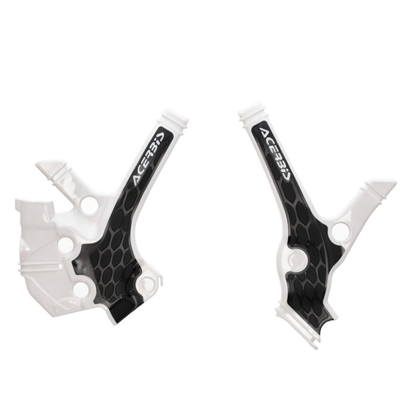 FRAME PROT YAMAHA 85 2022-23 WHITE/BLACK