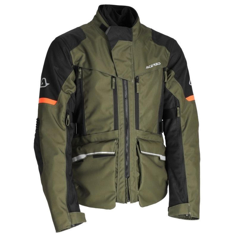 JACKET X-ROVER GREEN & ORANGE