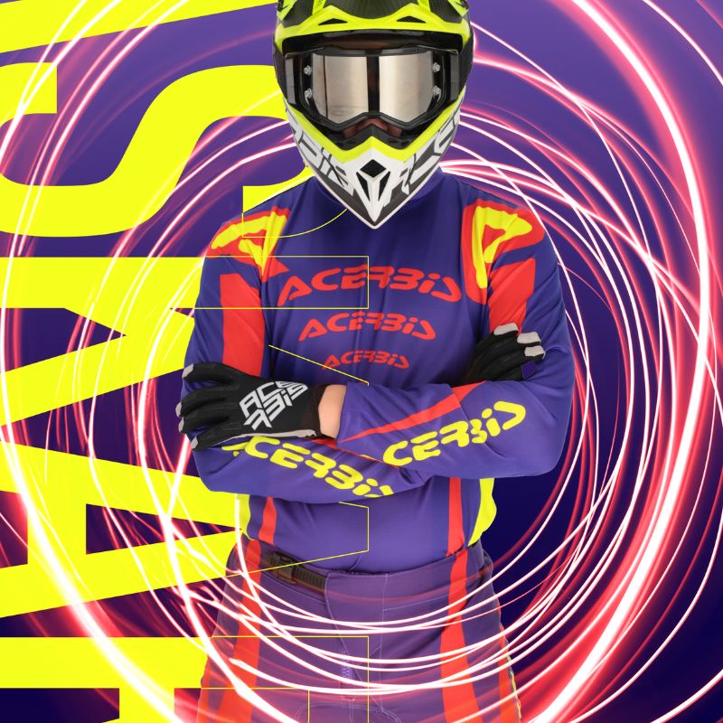 JERSEY ASKAR PURP & RED L