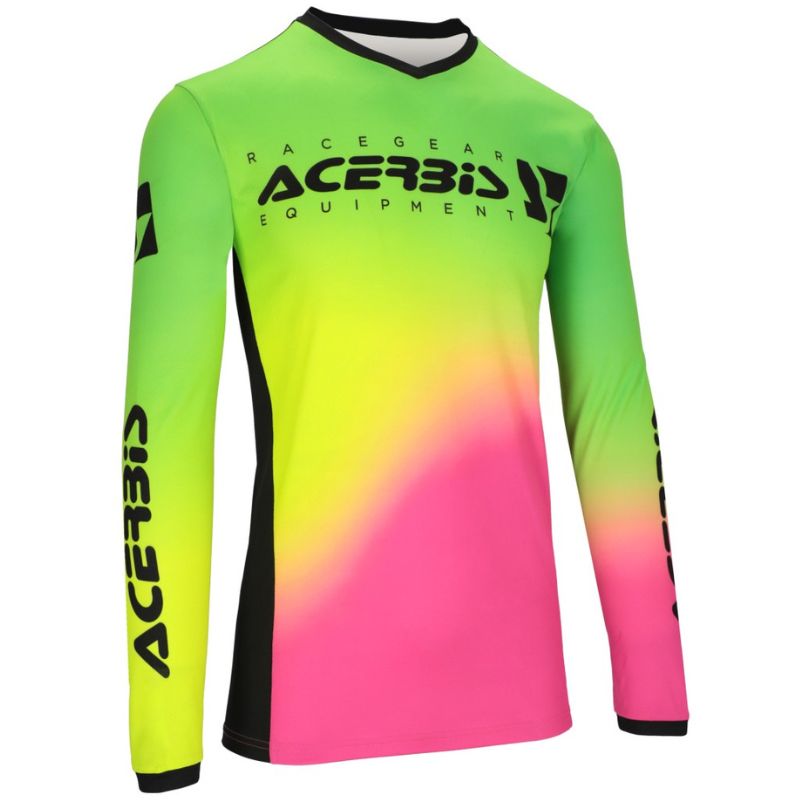 JERSEY STABI PINK & YELLOW FLUO