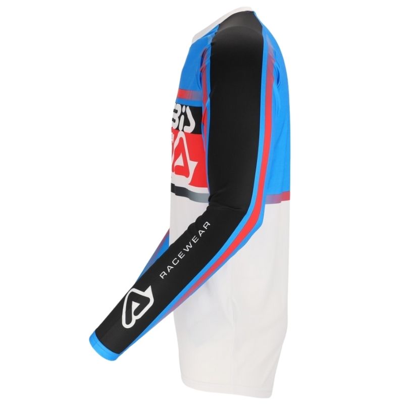 JERSEY MX LINEAR LUGO WHITE & BLUE