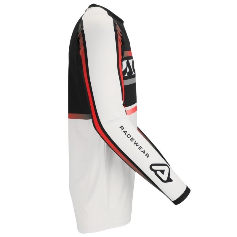 JERSEY MX LINEAR LUGO WHITE & BLACK