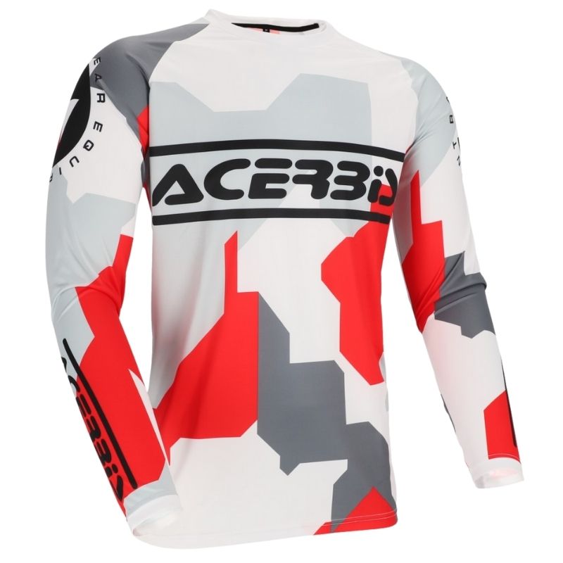 JERSEY MX LINEAR SUMBAWA WHITE & GREY