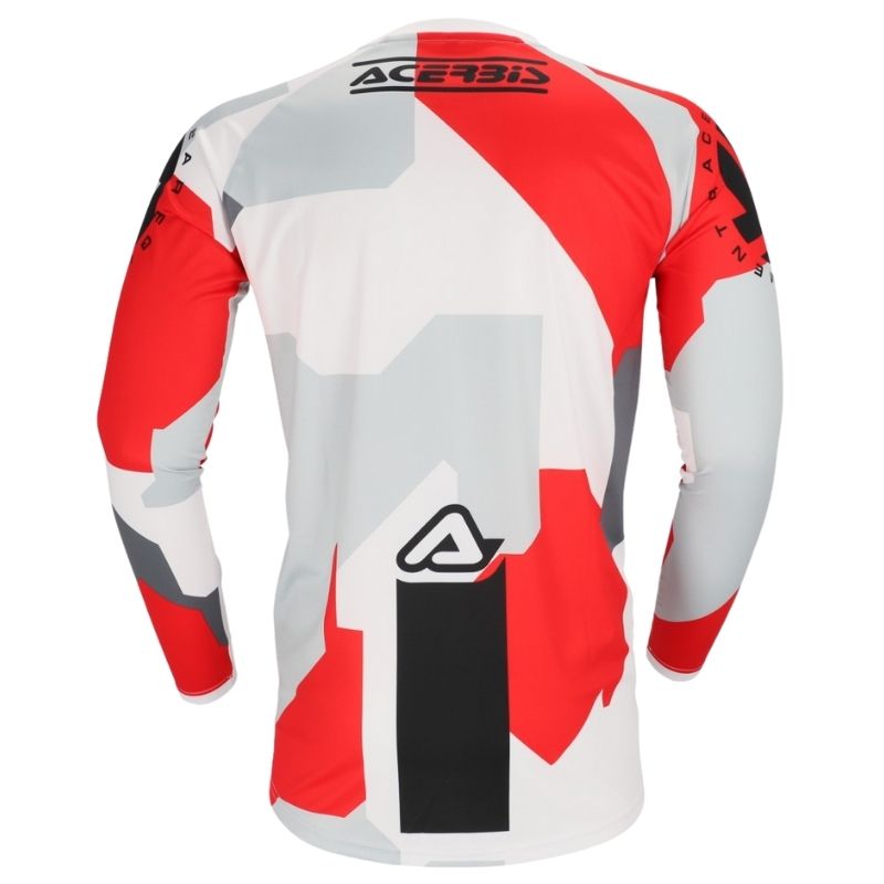 JERSEY MX LINEAR SUMBAWA WHITE & GREY