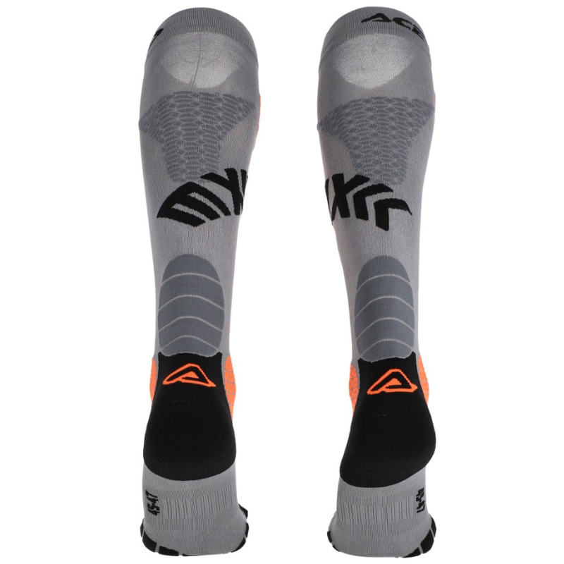 MX IMPACT VENTED SOCKS GREY & ORANGE