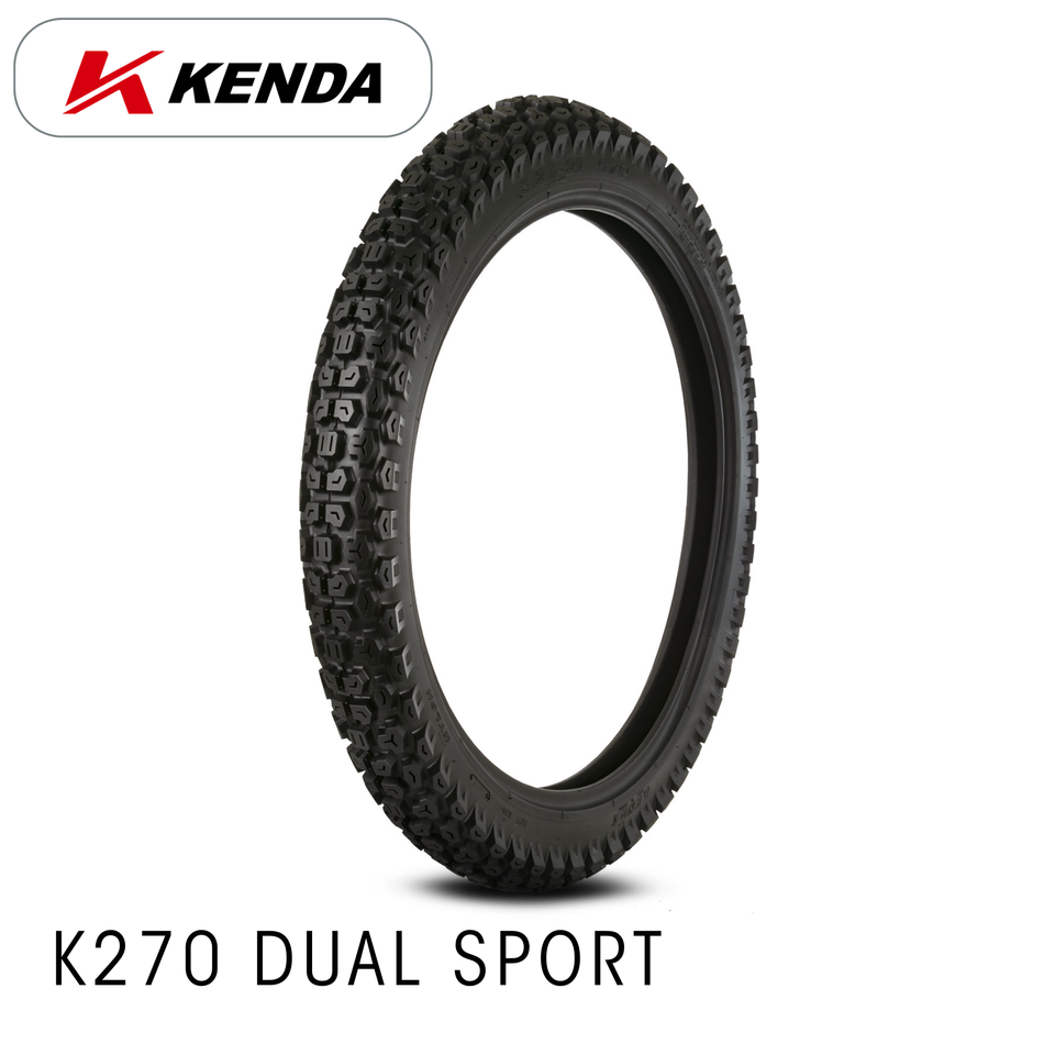 275-18 42P K270 DUAL SPORT 50/50 TT FRONT