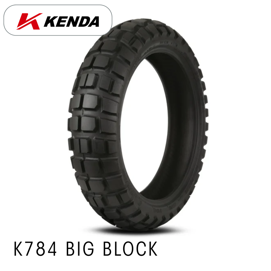 130/80B17 65T K784 BIG BLOCK TL 50/50 REAR