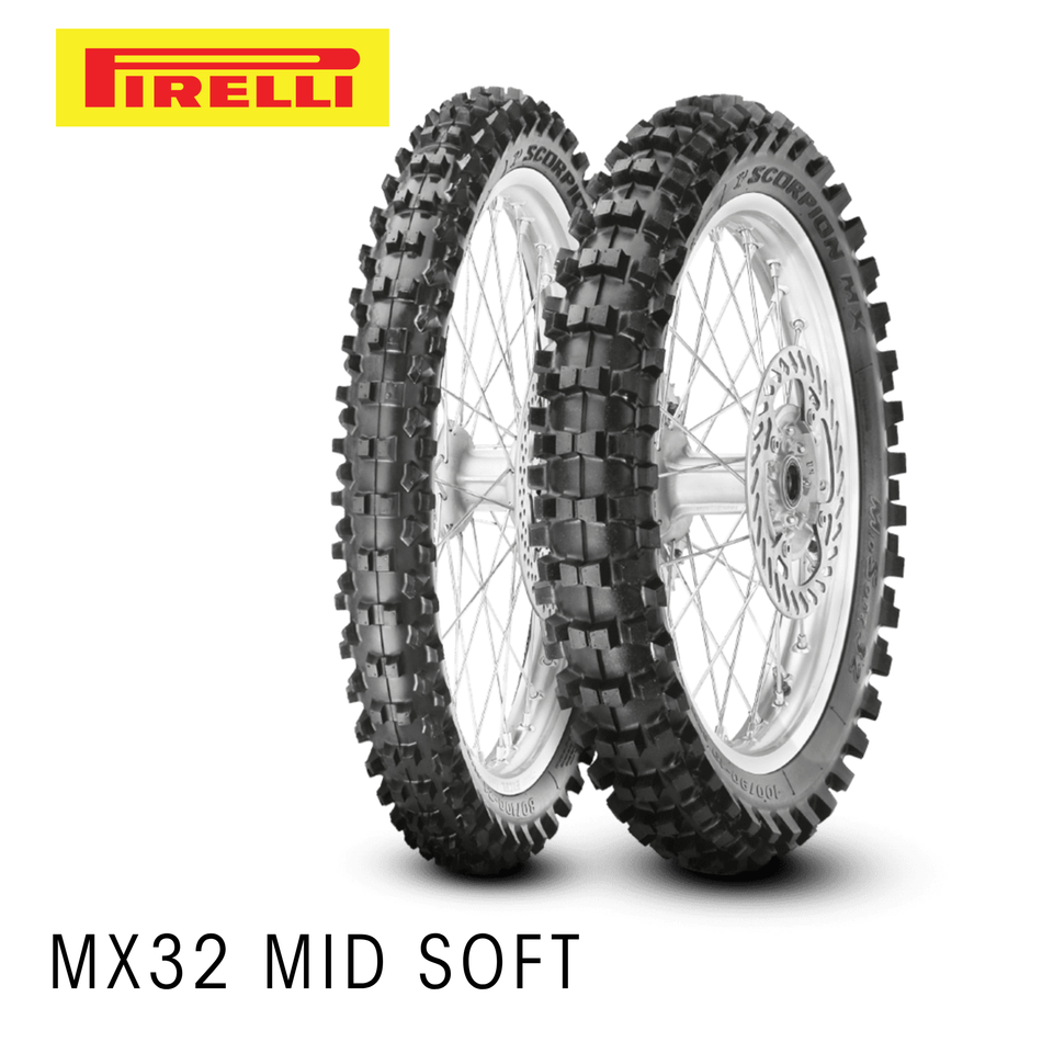 100/90-19 57M MX32 M/SOFT REAR