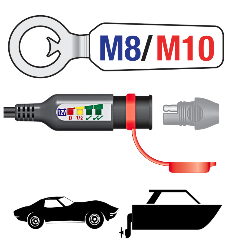 BATTERY CHARGE MONITOR 12V CAR & BOAT