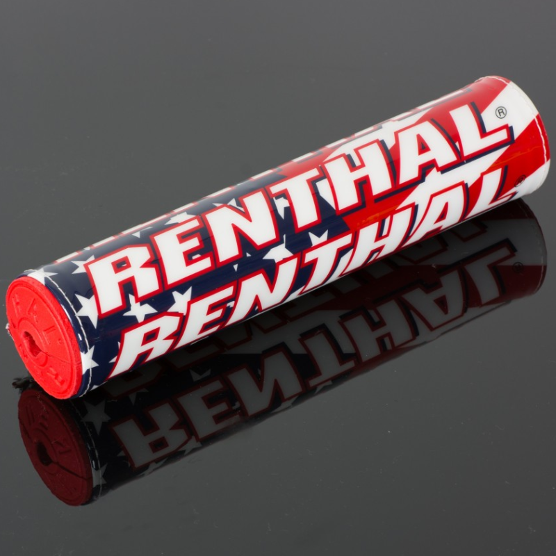 SX BAR PADS COLOURED FOAM  USA FLAG RED, RED FOAM