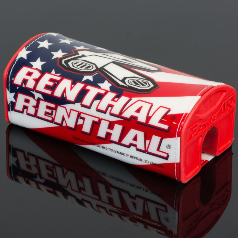 FATBAR PADS COLOURED FOAM USA FLAG RED, RED FOAM