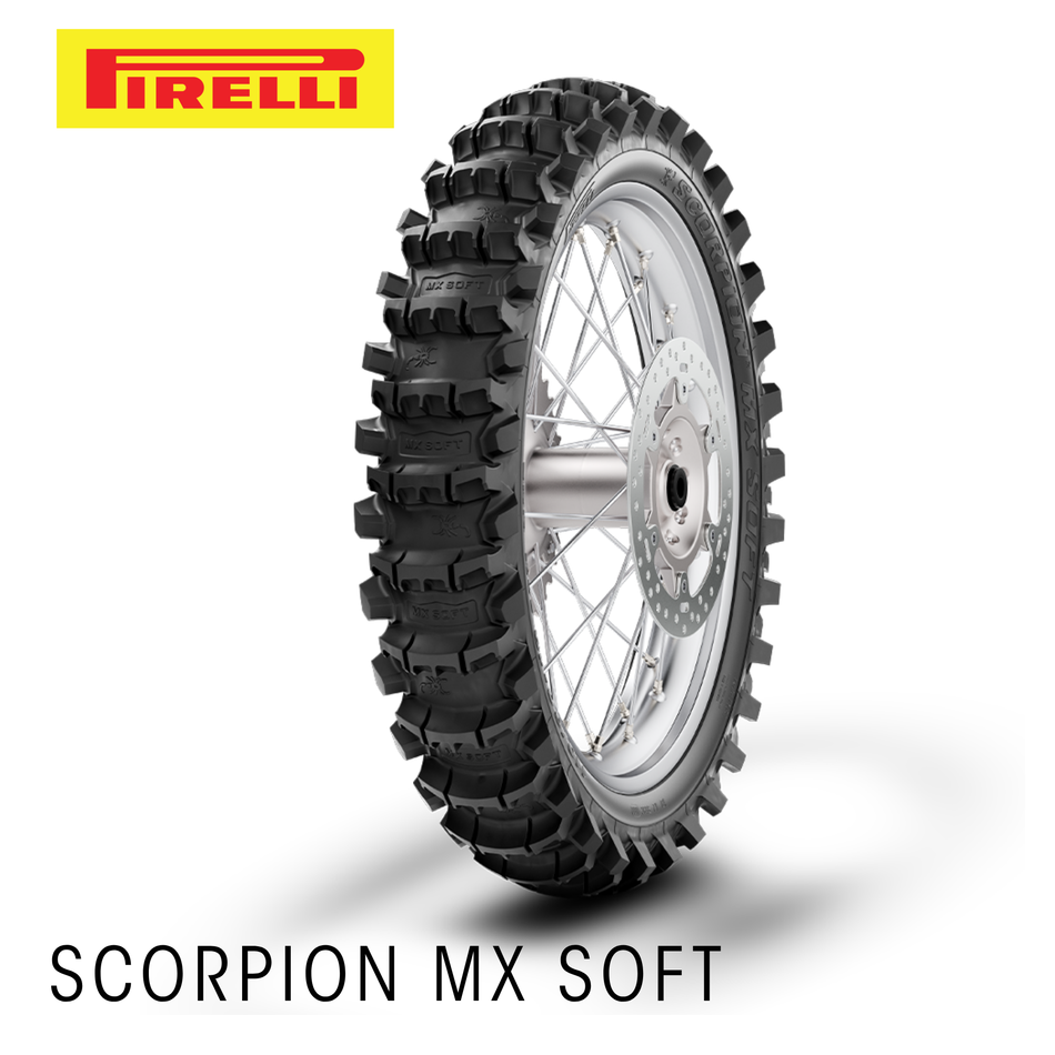 100/90-19 57M MX SOFT SAND REAR