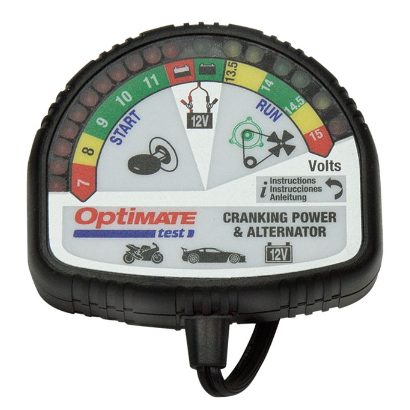 TEST - CRANKING & ALTERNATOR