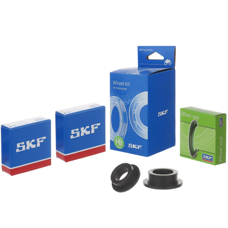 SKF WHEEL SEALS & BEARINGS FRONT YZ 125/25 all. YZF 98-13
