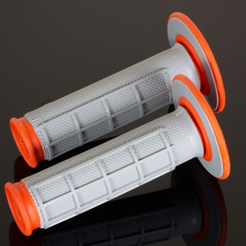 DUAL MX GRIPS HALF WAFFLE