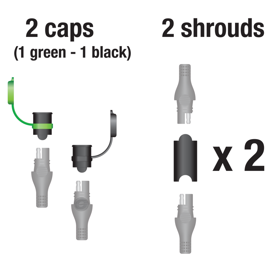 REPLACEMENT CAPS & SHROUDS